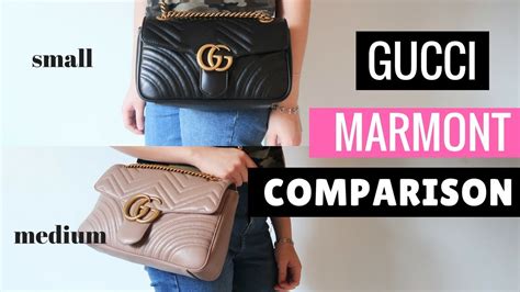 gucci marmont 26 cm indossata|gucci marmont bag sizes.